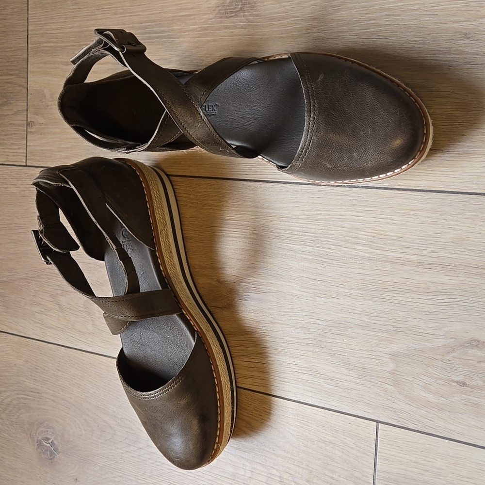 Timberland Brown Leather Sandals